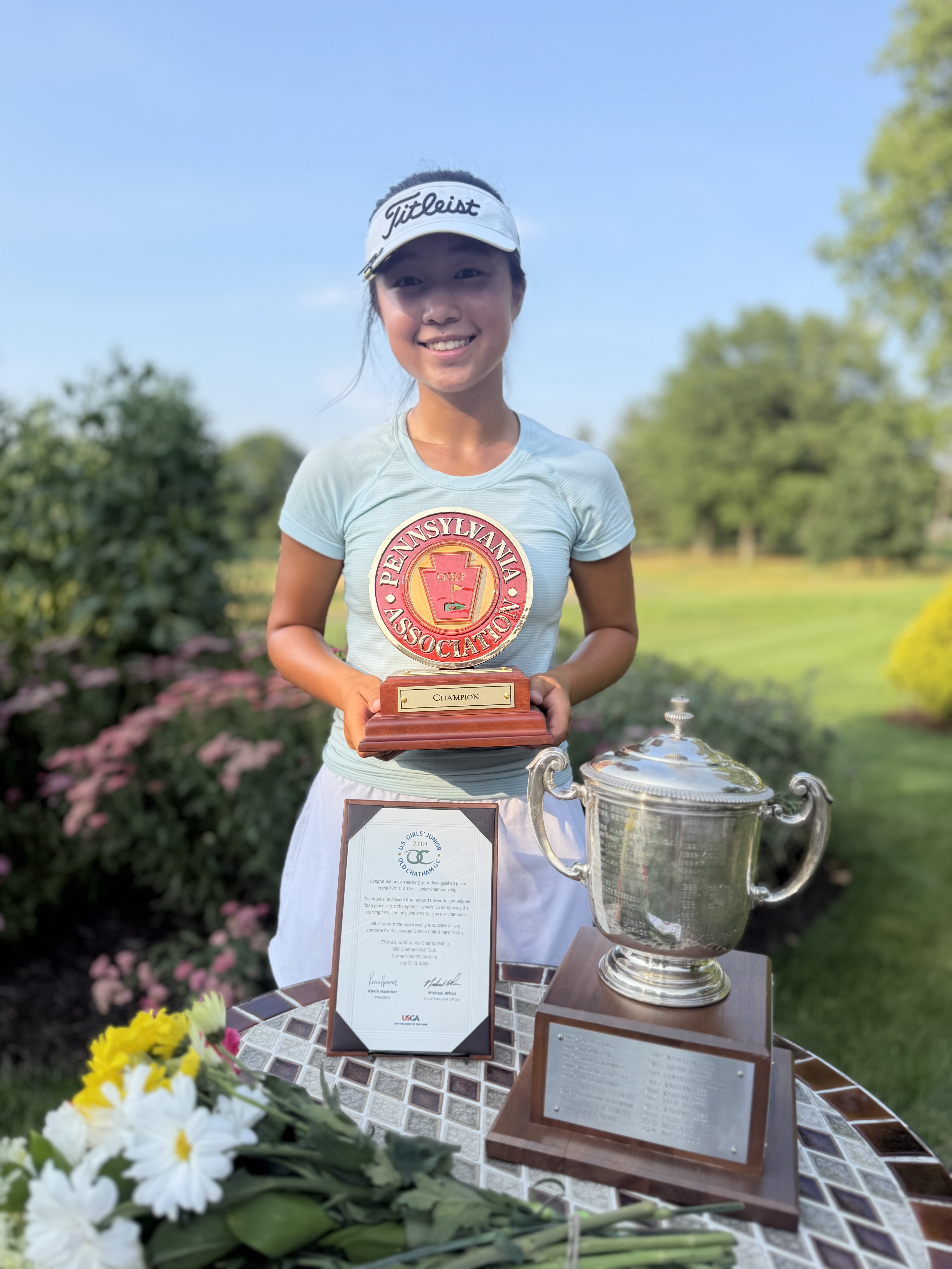 Alyssa Zhang Wins 63rd Pennsylvania Girls Junior